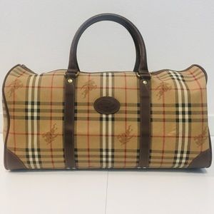 BURBERRY Boston Travel Bag